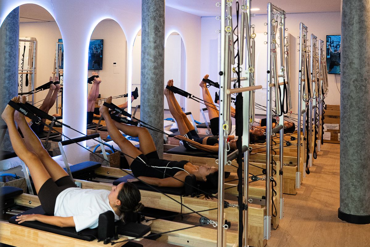 Instalaciones de Núcleo: sala de máquinas de Pilates